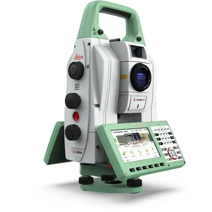 Leica Nova MS60 MultiStation med Captivate-skjerm og tastatur