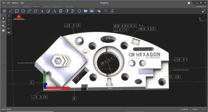Hexagon Inspire | Portable Metrology & Inspection Software